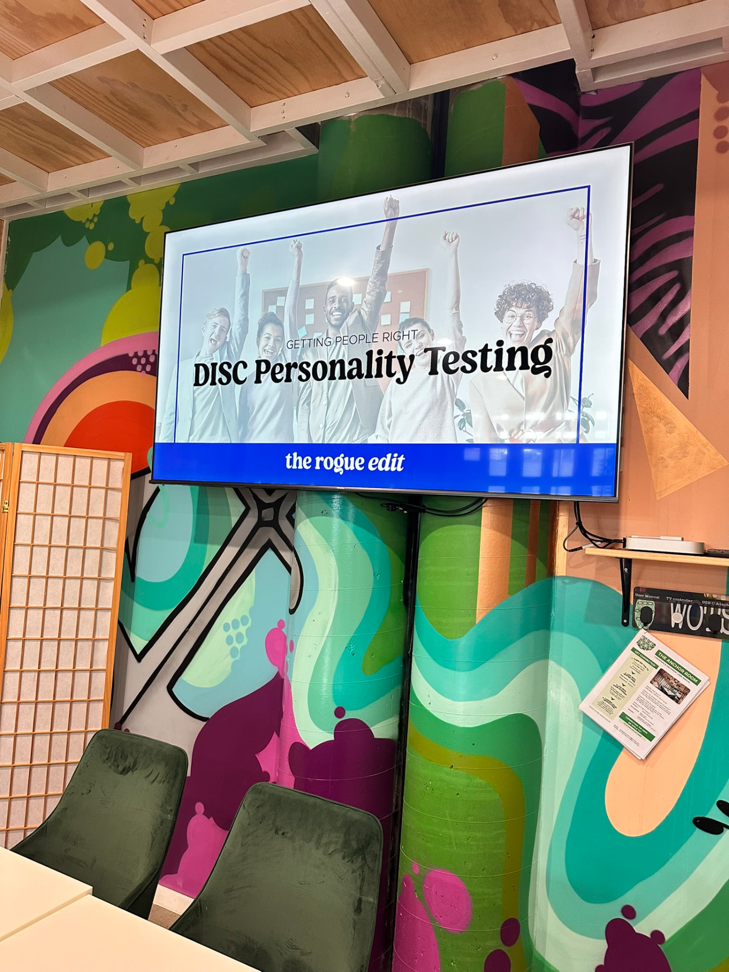 DISC personality testing session in progress